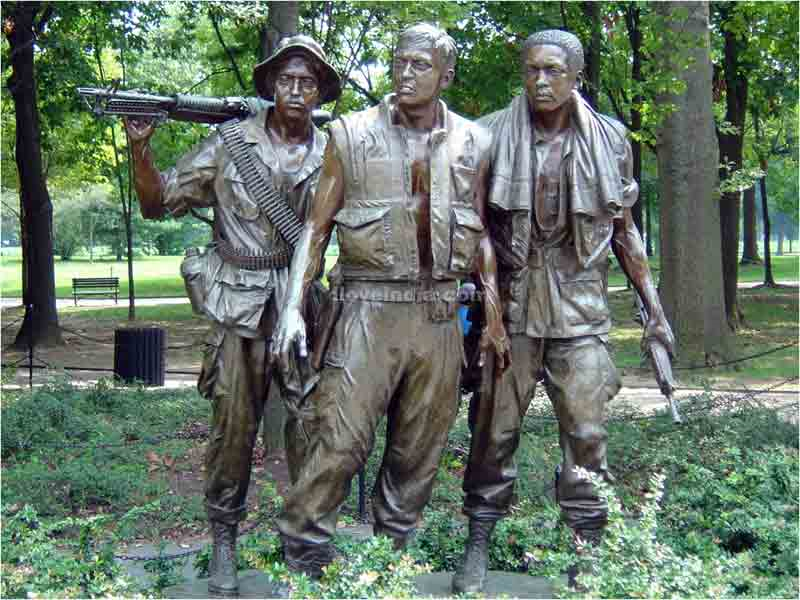 The Three Soldiers Statute, Washington, D.C.
